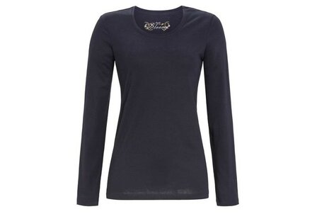 Ringella Bloomy Dames Shirt Midnight Blue 3551410-215 | 28805