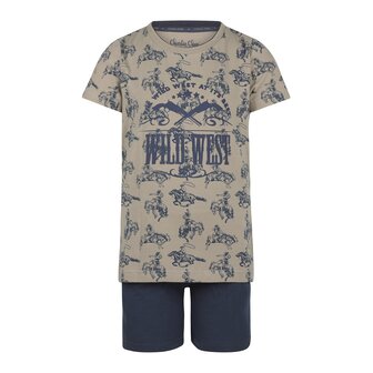 Charlie Choe Jongens Shortama Wild West T47062-42 | 28234