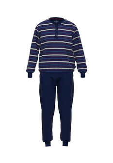 G&ouml;tzburg Heren Pyjama Dark Blue 452183-4065-692 | 28853