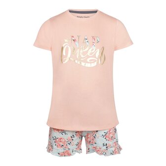 Charlie Choe Meisjes Shortama Rozen T47044-41 | 28240