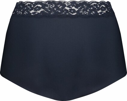 Ten Cate Women Secrets High Waist Brief Lace Dark Navy 31913-2140 | 29390