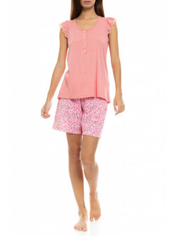 Pink Label Dames Shortama Blooming Nights Multi S1396 | 30174