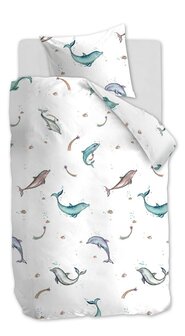 Beddinghouse Kids Dekbedovertrek Magical Dolphins Multi 25054