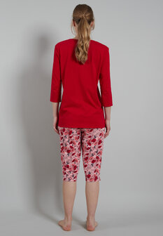 G&ouml;tzburg Dames Pyjama Red 25152-4009-455 | 29716