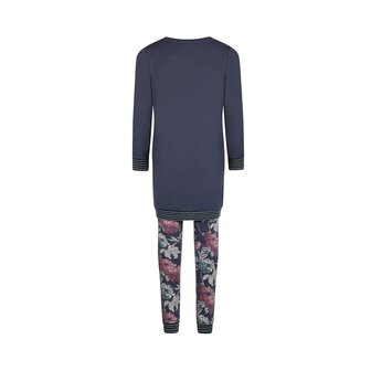 Charlie Choe Meisjes Pyjama Long Pullover Set Navy S49008-41 | 28997