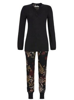 Ch&eacute;rie L&iacute;ne Dames Pyjama Black 3271211-900 | 28902