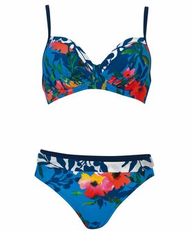 Sunmarin Beugelbikini Night Blue Multi 11610 | 28088 - 28089 - 28090