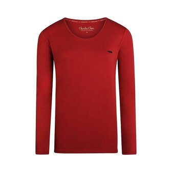 Charlie Choe Dames Shirt Brique Red Q53108-38 | 30617