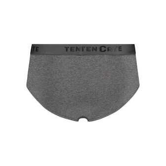 Ten Cate Men Basics Slips 2-Pack Antraciet Melange 32319-1392 | 26902