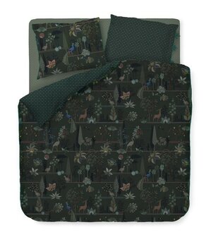 Pip Studio Dekbedovertrek Alberi Dark Green 29044