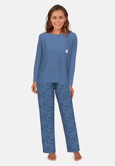 Tom Tailor Dames Pyjama Blauw 60254-6085-625 | 30563