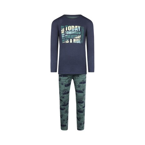 Charlie Choe Jongens Pyjama Navy S49075-42 | 28999