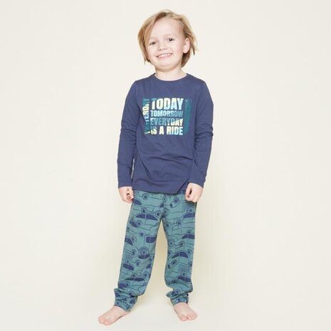 Charlie Choe Jongens Pyjama Navy S49075-42 | 28999