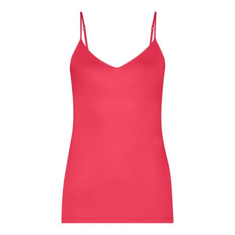 Ten Cate Women Secrets Spaghetti Top V-Neck Raspberry 32455-5012 | 29785