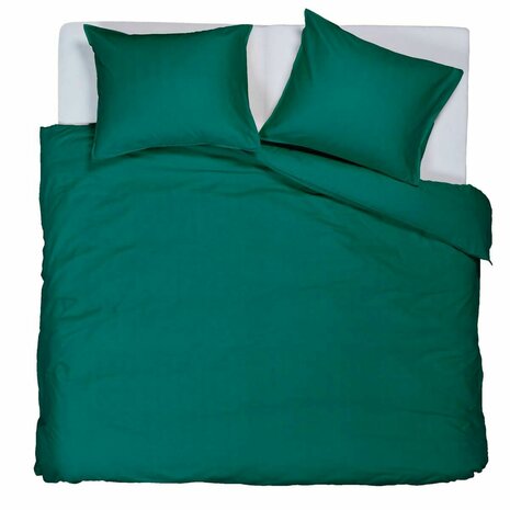 Beddinghouse Care Dekbedovertrek Reuse Dark Green 29434