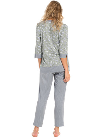 Pastunette DeLuxe Dames Pyjama Light Green 25241-308-2 | 29643