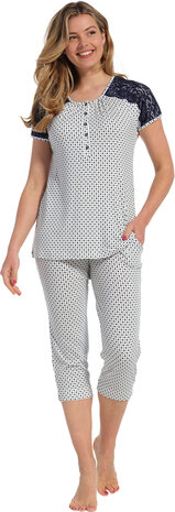 Pastunette DeLuxe Dames Pyjama Dark Blue 25231-326-4 | 27920