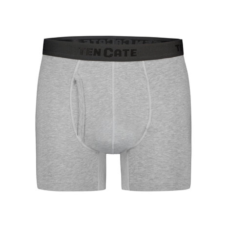 Ten Cate Men Basics Classic Shorts 2-Pack Grey Melee 32322-955 | 26921