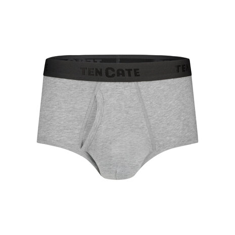 Ten Cate Men Basics Classic Slips 2-Pack Grey Melee 32320-955 | 26906