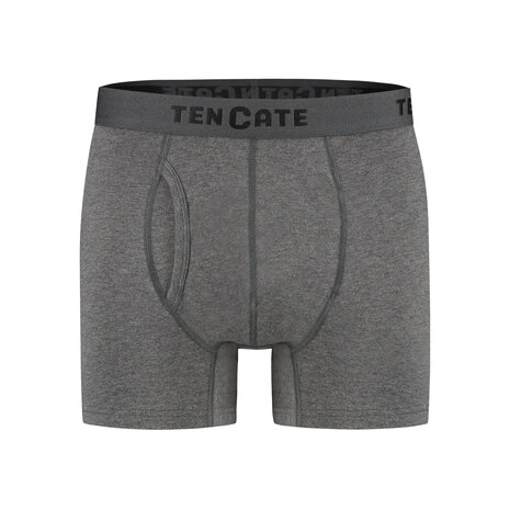 Ten Cate Men Basics Classic Shorts 2-Pack Antraciet Melange 32322-1392 | 26922