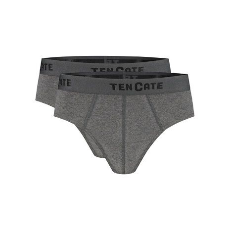 Ten Cate Men Basics Slips 2-Pack Antraciet Melange 32319-1392 | 26902