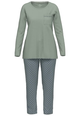 Götzburg Dames Pyjama Groen 250200-4009-325 | 30789