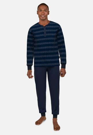 Tom Tailor Heren Pyjama Donkerblauw 71398-4009-635 | 30564-30565